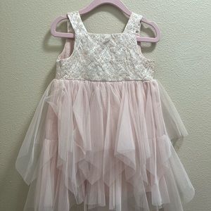 TODDLER PINK FORMAL DRESS